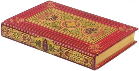 Œuvres choisies de Gresset précédées d’un essai sur sa vie et ses écrits par M. Campenon. Exceptionnelle reliure mosaïquée de Vogel. GRESSET, ...