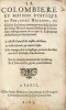 La Colombière et maison rustique de Philibert Hegemon, de Chalon sur Saone : contenant une description des douze Mois, & quatre Saisons de l’année : ...