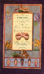 Poésie libre de Piron, Voltaire, Grécourt, etc. [Suivi de] : Recueil de Poésies diverses de La Fontaine, Piron, Voltaire et Grécourt, etc.- ...
