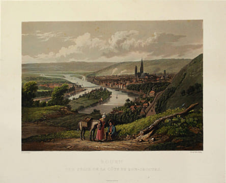Excursion sur les côtes et dans les ports de Normandie. Le plus bel ouvrage consacré aux côtes normandes sous le règne de Charles X. LEFEBVRE. ...