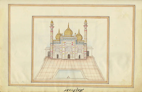 ALBUM D’AQUARELLES SUR L’INDE. ALBUM DES MÉTIERS. Précieux et unique recueil indien de 60 aquarelles.. ALBUM D’AQUARELLES SUR L’INDE.