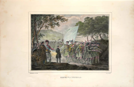 Souvenirs des Highlands ; Voyage à la suite de Henri V en 1832 par d’Hardiviller ; Relation, scènes, portraits, paysages et costumes. Offert à S.A.R. ...