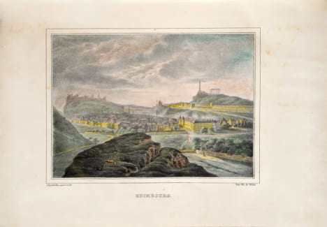 Souvenirs des Highlands ; Voyage à la suite de Henri V en 1832 par d’Hardiviller ; Relation, scènes, portraits, paysages et costumes. Offert à S.A.R. ...