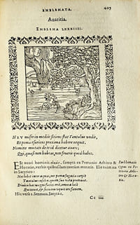 Emblemata Cum Commentariis... par Claude Minorem Les Emblèmes d’Alciat ornés de 211 gravures sur bois