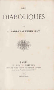 Les Diaboliques La véritable édition originale des Diaboliques condamnée par la justice.