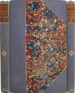 Le Lys dans la Vallée. Rare édition originale du Lys dans la Vallée de Balzac