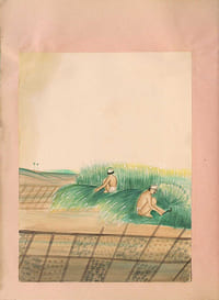 Recueil d'aquarelles sur l'Inde Précieux et unique recueil d'aquarelles sur l'Inde