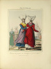 [Recueil des costumes de la Bretagne et des contrées de la France...]. Superbe suite de costumes d'hommes et de femmes issus de nombreux départements ...