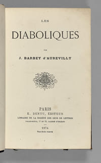 Les Diaboliques. La véritable édition originale des Diaboliques condamnée par la justice.
