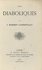 Les Diaboliques. La véritable édition originale des Diaboliques condamnée par la justice.