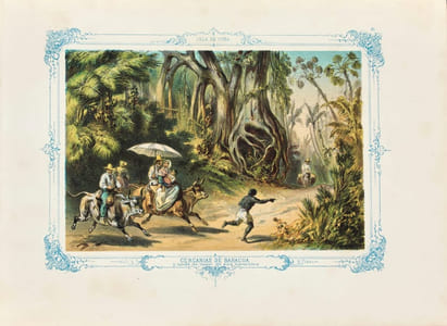 Album pintoresco de la isla de Cuba. L’un des rares témoignages sur la vie quotidienne à Cuba au XIXè siècle, illustré de 27 lithographies en couleurs.