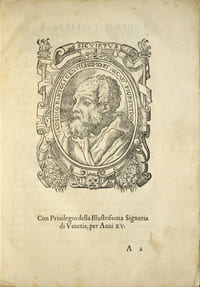 Del modo di misurare le distantie, le superficie, i corpi, le piante, le provincie, le prospettiue, & tutte le altre cose terrene, che possono occerrere a gli huomini... Rare édition originale de l’un des meilleurs traités de géométrie du XVIe siècle, finement illustré de 162 gravures sur bois.