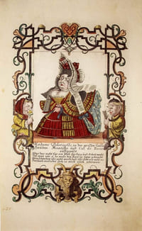 Il callotto resuscitato oder neu eingerichtes zwerchen Cabinet. Précieuse et fort rare édition originale complète de l'un des sommets du livre germanique illustré d'époque baroque, de style rococo, imprimé à Augsbourg vers 1710, s'inspirant des « Gobbi » de Jacques Callot (1592-1635).