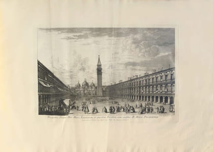 Prospectuum aedium, Viarumque insigniorum Urbis Venetiarum Nautico certamine, ac Nundinis adiectis… La plus belle suite de Canaletto et Brustolon passée sur le marché depuis un demi-siècle.
