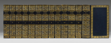 Lettres de Madame de Sévigné, de sa famille et de ses amis. Avec trois portraits et trois fac-simile. Éblouissant exemplaire de l’édition originale ...