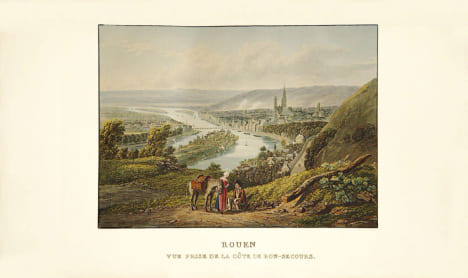 Excursion sur les côtes et dans les ports de Normandie. Le plus beau des ouvrages consacrés aux côtes normandes sous le règne de Charles X, orné de 40 ...