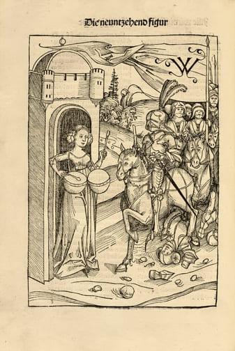 Der Schatzbehalter oder schrein der wahren Reichtümer des Heils und ewiger Seligkeit. Édition originale du Schatzbehalter - Nuremberg 1491 - l'un des plus beaux incunables gothiques illustrés, conservé dans sa reliure de l'époque.