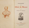 Œuvres. Précieux et ravissant exemplaire imprimé sur Chine de l’Œuvre d’Alfred de Musset.. MUSSET, Alfred de.&nbsp;