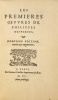 Les Premières Œuvres de Philippe Desportes. Superbe exemplaire à marges immenses (hauteur 172 mm)  de l’une des plus belles éditions des poésies de ...