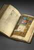 LIVRE D'HEURES A L'USAGE D'AMIENS. Chatoyant manuscrit enluminé de belle qualité, évocateur de la peinture abbevilloise des années 1480.. LIVRE ...