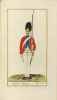 Uniformes de l’infanterie française, suivant le Règlement arrêté par le Roy le 25 Avril 1767.  « Cette belle suite est très rare complète ». (Colas). ...