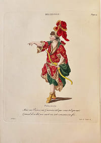 Les Souvenirs et les regrets du vieil amateur dramatique, ou Lettres d' un Oncle à son Neveu sur l'ancien Théâtre français. Très bel exemplaire conservé dans une plaisante reliure romantique estampée de Thouvenin.