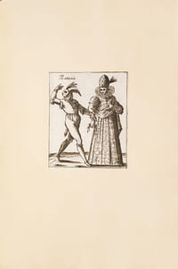 Il Carnevale Italiano Mascherato que si Veggono in Figura Varie Inventione di capritii. « Le premier véritable répertoire rassemblant les costumes qu’on rencontrait au carnaval de Venise ».