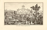 Vedute delle ville, e d'altri luoghi della Toscana. Superbe première édition (sur trois) des villes, jardins et vues de Toscane par Giuseppe Zocchi.