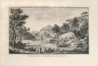 Vedute delle ville, e d'altri luoghi della Toscana. Superbe première édition (sur trois) des villes, jardins et vues de Toscane par Giuseppe Zocchi.