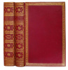 Idées sur la météorologie. Edition originale rare de ce traité de météorologie, conservé dans ses élégantes reliures en maroquin rouge dans le style ...