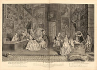 L’Œuvre d’Antoine Watteau, Peintre du Roy. En son Académie Roïale de Peinture et Sculpture Gravé d’après ses tableaux & Desseins originaux tirez du Cabinet du Roy & des plus curieux de l’Europe. Par les Soins de M. de Julienne. « Ce somptueux recueil imprimé en 1735 est un des livres les plus beaux et les plus rares du XVIIIe siècle. Des 100 exemplaires qui furent tirés il y a près de trois siècles, à peine une trentaine existe encore aujourd’hui » (Cohen, en 1910, il y a 109 ans).