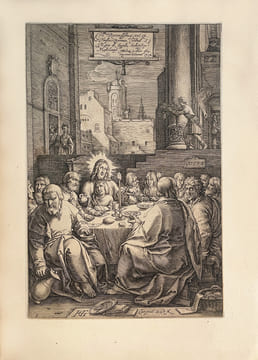 La Passion de Jésus-Christ. « Goltzius est un superbe graveur et ses œuvres sont justement recherchées » E. Benezit. « Un virtuose du burin comme ...