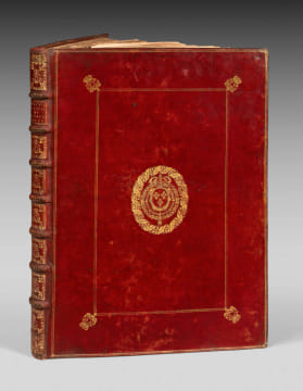 Recueil de 34 estampes, la plupart doubles ou plusieurs fois repliées. [Vues de Versailles, Fontainebleau, Paris, Besançon, Douai, Arras, Saint-Omer, ...