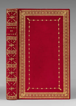 Les Amours pastorales de Daphnis et Chloé (traduites du grec par Amyot) ; avec figures. Premier tirage de l’édition de 1718 des Amours de Daphnis et ...