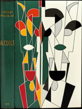 Alcools. Poèmes. Exemplaire unique, spécialement imprimé pour l’imprimeur Arrault.. APOLLINAIRE, Guillaume.
