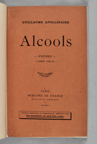 Alcools. Poèmes. Exemplaire unique, spécialement imprimé pour l’imprimeur Arrault.