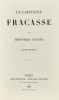 Le Capitaine Fracasse. Rare édition originale du Capitaine Fracasse, le chef-d’œuvre de Théophile Gautier, conservée dans ses élégantes reliures de ...