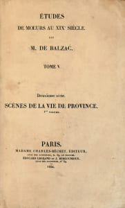Eugénie Grandet. Edition originale d’Eugénie Grandet, l’un des chefs-d’œuvre de la littérature mondiale.