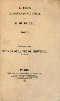 Eugénie Grandet. Edition originale d’Eugénie Grandet, l’un des chefs-d’œuvre de la littérature mondiale.