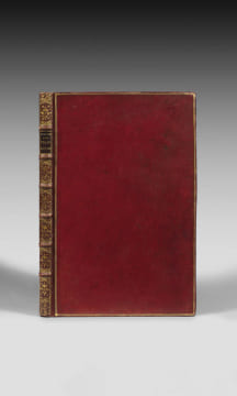 Recueil de décorations intérieures. Edition originale de la plus grande rareté de ce précieux recueil d’architecture d’intérieur par le fils du ...