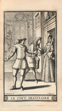 Les Femmes Sçavantes. Comédie. Précieuse édition originale des « Femmes Savantes ».. MOLIERE, J.-B. Poquelin.