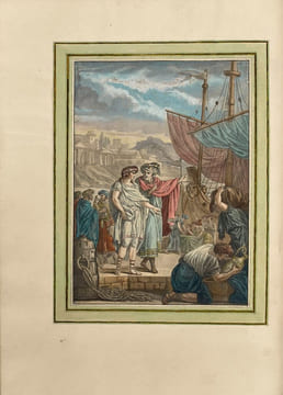 Les Aventures de Télémaque. Les Aventures de Télémaque imprimées sur grand papier.. FENELON, François de Salignac de la Mothe.
