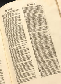 Catholicon. Le célèbre « Catholicon » achevé d’imprimer par Koberger le 21 aout 1486, complet, conservé dans sa reliure décorée d’atelier de l’époque.