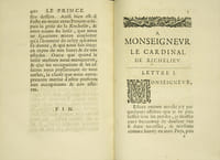 Le Prince. Edition originale du Prince de Guez de Balzac (1597-1654), « l’œuvre qui contribua à fixer la langue et constitue l’un des plus beaux monuments de la prose française ».