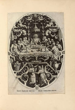 Passio Verbigenae quae nostra Redeptio Christi, nos dvcit ad svmmi tecta paterna poli ... [La Passion du Christ]. L’œuvre gravée originale du peintre ...
