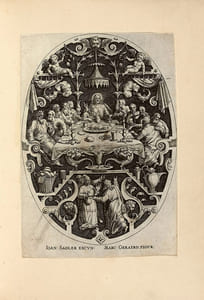 Passio Verbigenae quae nostra Redeptio Christi, nos dvcit ad svmmi tecta paterna poli ... [La Passion du Christ]. L’œuvre gravée originale du peintre de la reine Elisabeth.