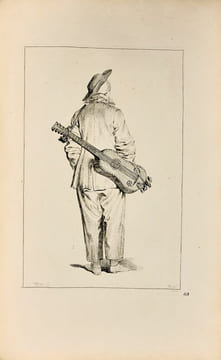 Figures de différents caractères de Paysages & d'Etudes dessinées d'après nature, par Antoine Watteau, Peintre du Roy en son Académie Royale de ...