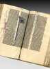 MANUSCRIT ENLUMINÉ SUR PEAU DE VÉLIN. Superbe manuscrit capétien de l’école de Paris.. [BIBLE].