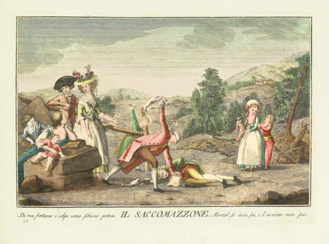 Giuochi, Trattenimenti e Feste Annue che si costumano in Toscana e specialmente in Firenze disegnati da Giuseppe Piattoli. Jeux et divertissements par ...