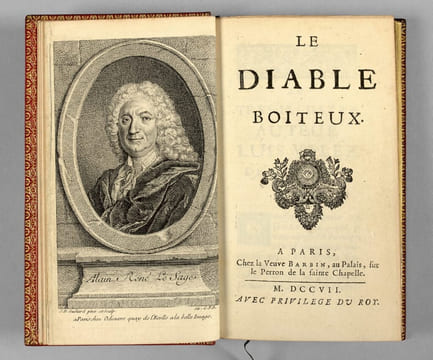 Le Diable boiteux. Edition originale extrêmement rare du "Diable boiteux" de Le Sage.. LE SAGE.